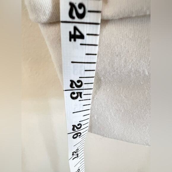 Cozy Earth Bamboo Jogger cream white stretchy knit lounge pajamas soft spring M - Picture 8 of 14